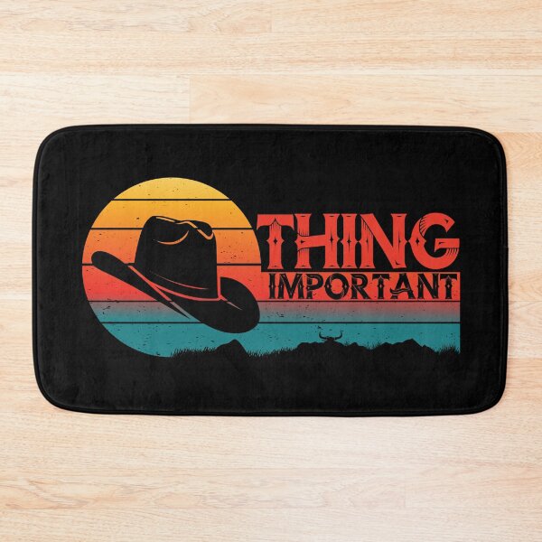 Item preview, Cowboy Hat is Important Thing designed and sold by Promoc.