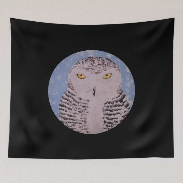 Item preview, Little Snowy Owl designed and sold by Chillpinktea.