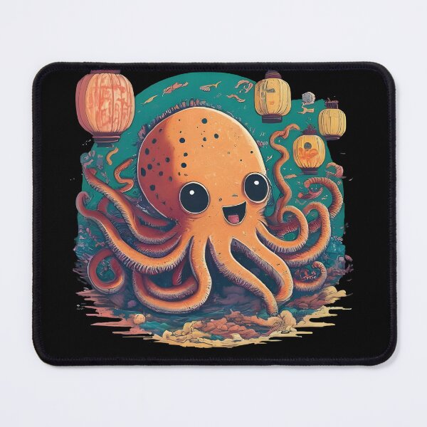 Item preview, Enchanted Octopus Garden: A Whimsical Underwater Adventure designed and sold by Designowner.