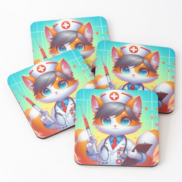 Item preview, The Feline Nurse: Healing with Claw and Purr designed and sold by Gacram.