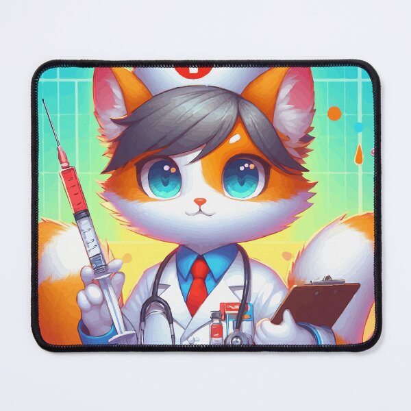 Item preview, The Feline Nurse: Healing with Claw and Purr designed and sold by Gacram.