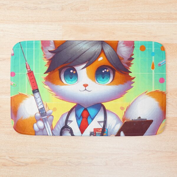 Item preview, The Feline Nurse: Healing with Claw and Purr designed and sold by Gacram.