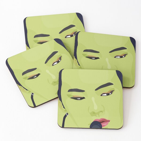 Item preview, Pop art Hoshi in green, stage presence designed and sold by PhineasSpoon.