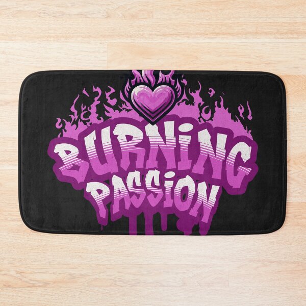 Item preview, Flaming Heart "Burning Passion" Urban Style designed and sold by Sir Meow Meow.