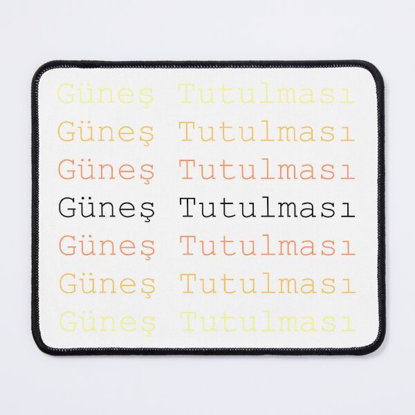 Item preview, "Solar Eclipse" Repeated in Orange, Yellow, Black: Turkish designed and sold by BReinbold.
