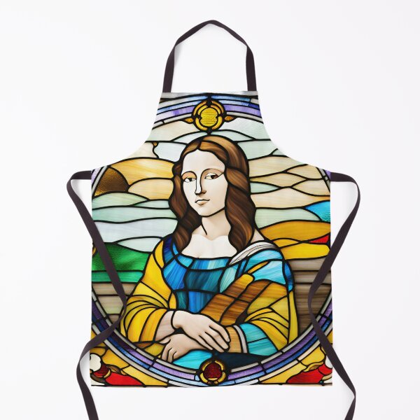 Artikelvorschau, Monalisa-Buntglas-Kunststil entworfen und verkauft von adlkh.