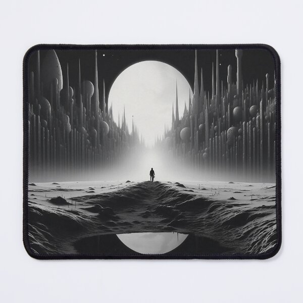 Item preview, Futuristic Landscape Art designed and sold by Obsidian Ink by Wilshire.