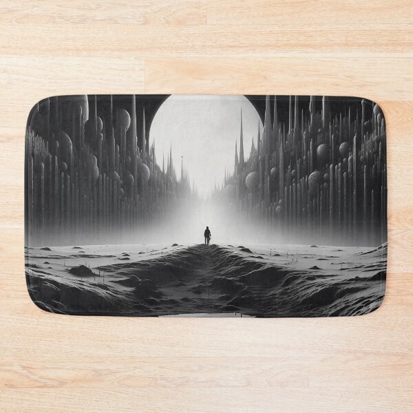 Item preview, Futuristic Landscape Art designed and sold by Obsidian Ink by Wilshire.
