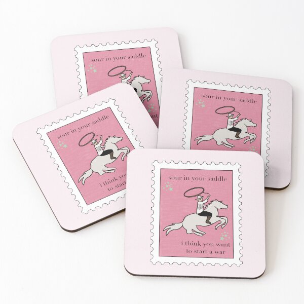 Item preview, guy on a horse lyrics stamp designed and sold by emproct.