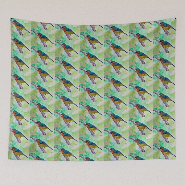 Item preview, Ruby Cheeked Sunbird designed and sold by Chriscolibaba.