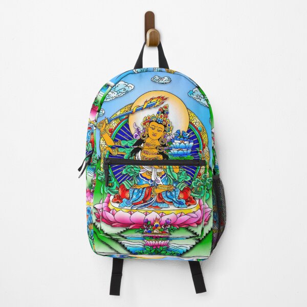 Item preview, Manjushri, bodhisattva buddhist, lotus, art designed and sold by MayGreenAbgrall.