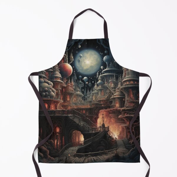 Item preview, Futuristic Landscape Art designed and sold by Obsidian Ink by Wilshire.
