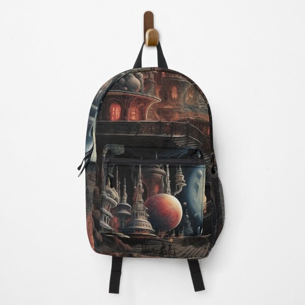 Item preview, Futuristic Landscape Art designed and sold by Obsidian Ink by Wilshire.