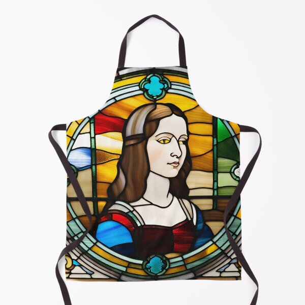 Artikelvorschau, Monalisa-Buntglas-Kunststil entworfen und verkauft von adlkh.