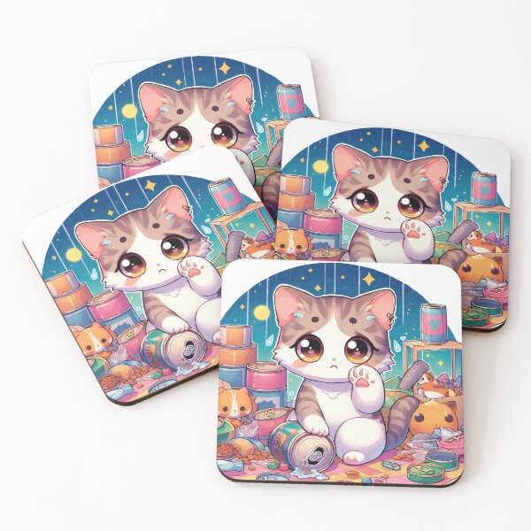 Item preview, Night of the Messy Kittens designed and sold by Gacram.