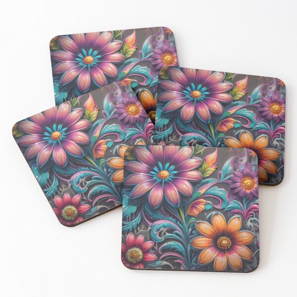 Item preview, Cool Flower Graffiti Art Pattern designed and sold by TheArtOfPat.