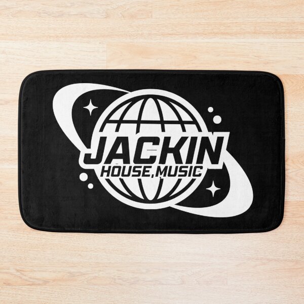 Item preview, JACKIN HOUSE  - Globe Y2K (White)  designed and sold by Discothreadz.