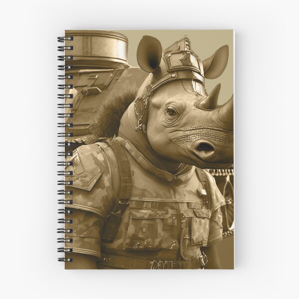 Item preview, THE BRAVE, THE STRONG, THE RHINO designed and sold by Foxlindesigns.