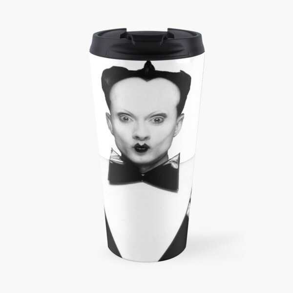 klaus nomi white Travel Mug