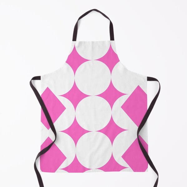 Item preview,  Circle Diamond Striking Symmetry: Geometric Pink & White Pattern designed and sold by LLdreams.
