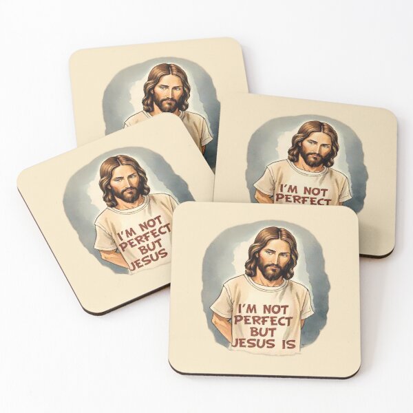 Item preview, I'm Not Perfect But Jesus Is designed and sold by @ndrys.