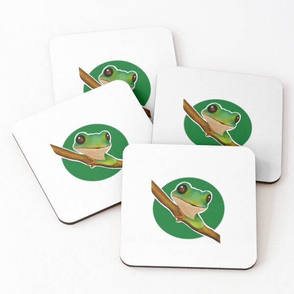 Item preview, Green frog drawing designed and sold by Gemaart.