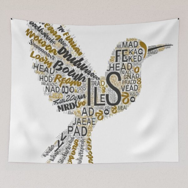 Item preview, bird of cheerful letters designed and sold by GAVE1.
