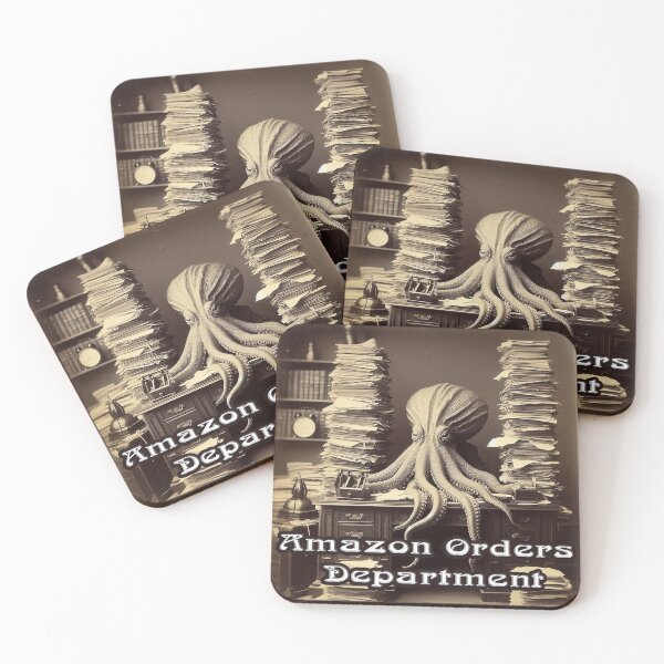 Aperçu de l'œuvre Département des commandes Amazon. créée et vendue par Foxlindesigns.