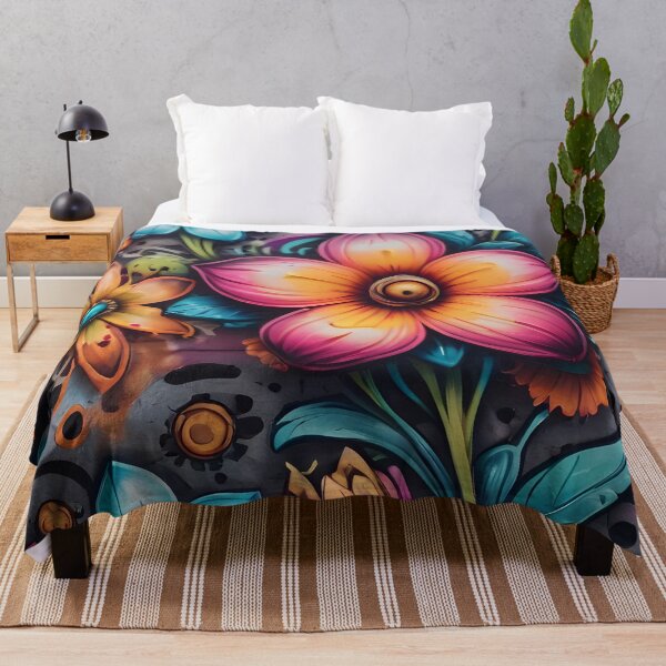 Item preview, Cool Flower Graffiti Art Pattern designed and sold by TheArtOfPat.