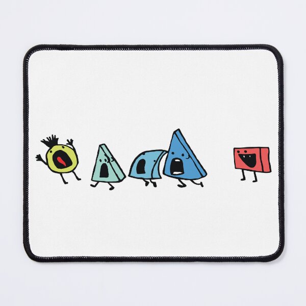 Item preview, Vampire cube chasing shapes designed and sold by littletinyspark.