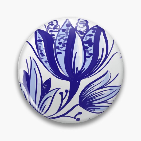 Item preview, Blue handpainting portuguese tile designed and sold by MartaCrokis.