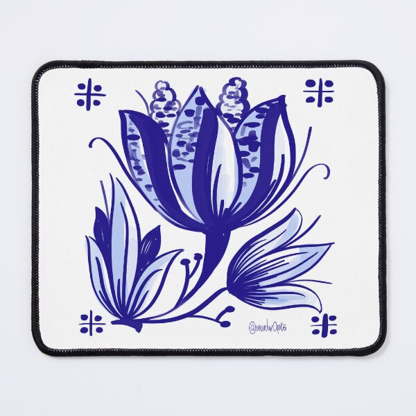 Item preview, Blue handpainting portuguese tile designed and sold by MartaCrokis.