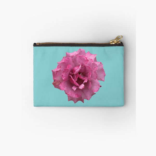Item preview, Pink or Purple Speckled Rose on Blue designed and sold by STHogan2.