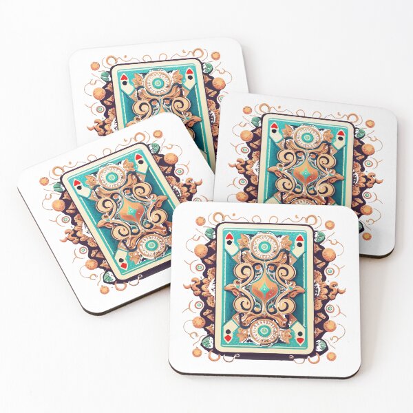 Item preview, Ornamental Playing Card Backside Design designed and sold by NiftyWrx.