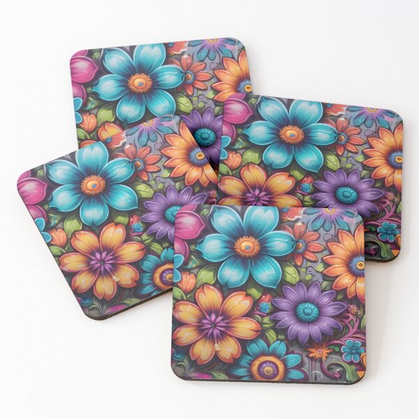 Item preview, Cool Flower Graffiti Art Pattern designed and sold by TheArtOfPat.