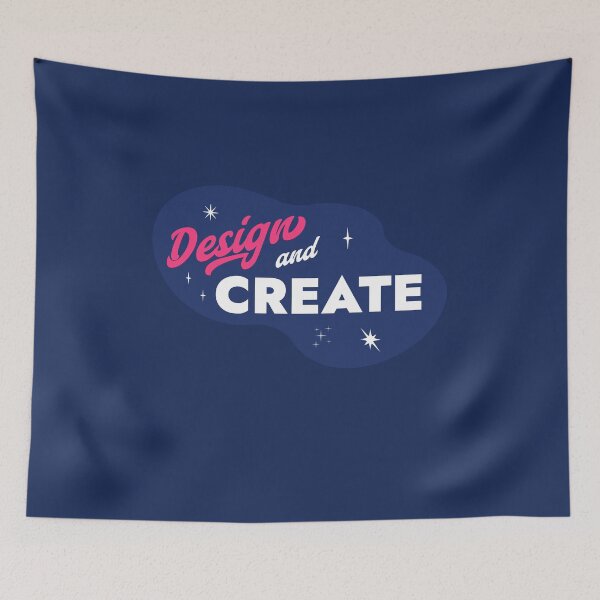 Item preview, "Design and Create" Motivational Art designed and sold by Sir Meow Meow.