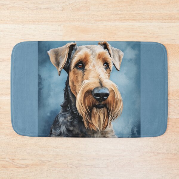 Item preview, Airedale Terrier Portrait (watercolor) designed and sold by Samuelsboro.