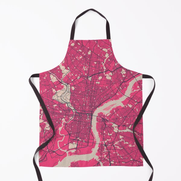 Item preview, Philadelphia City Map of Pennsylvania,  USA - Blossom designed and sold by deMAP.