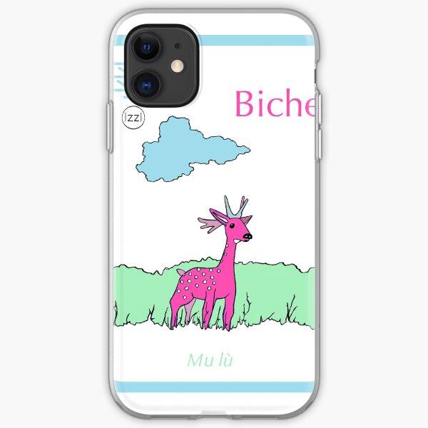 La biche iPhone Soft Case