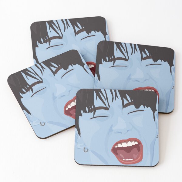 Item preview, Pop art laughing Hoshi in blue designed and sold by PhineasSpoon.