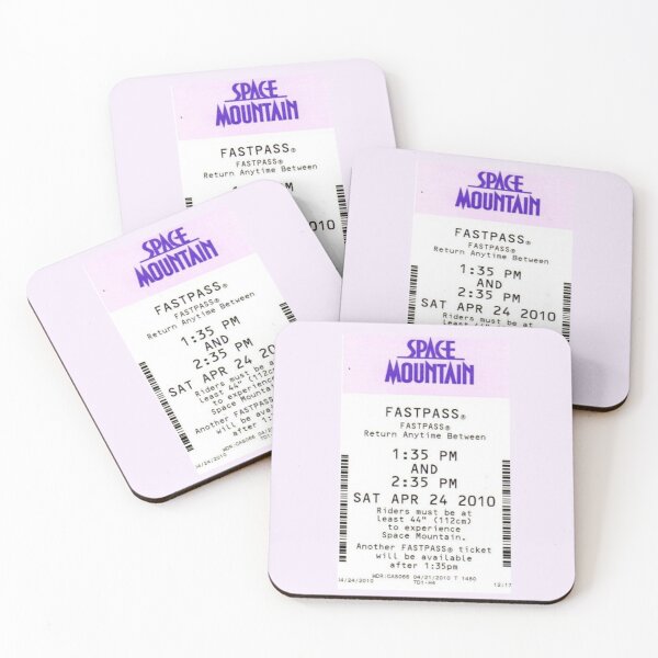 Item preview, Space Mountain Fastpass designed and sold by GabbyKno.