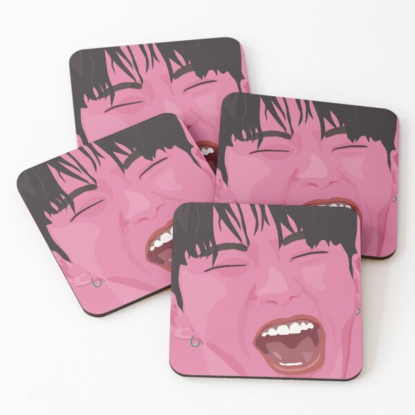 Item preview, Pop art laughing Hoshi in pink designed and sold by PhineasSpoon.