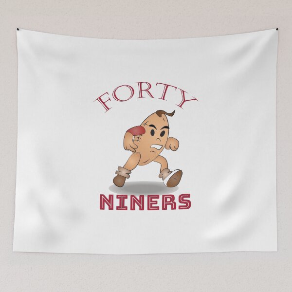 Item preview, Forty Niners American Football Vintage Mascot designed and sold by karyalangit.