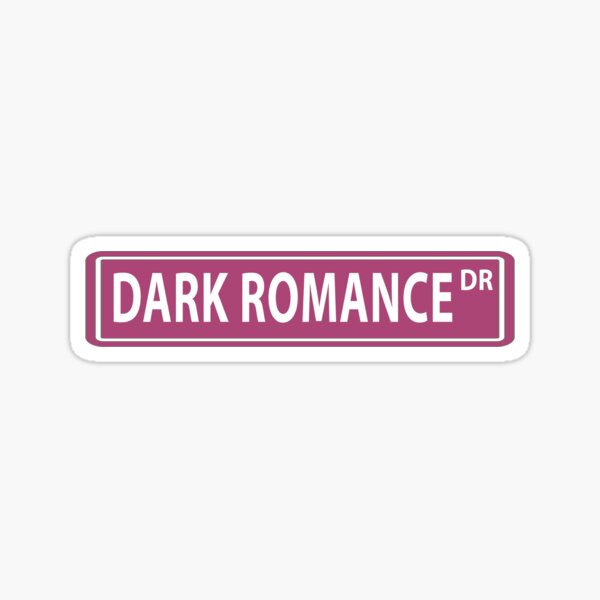 Item preview, Dark Romance Drive Sticker designed and sold by baranskini.