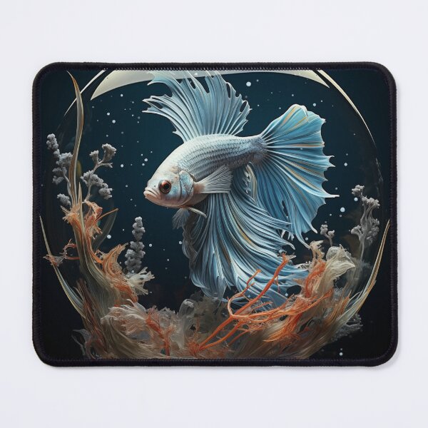 Item preview, Surrealistic Aquarium Betta Fish designed and sold by Samuelsboro.