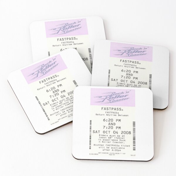 Item preview, Rock'n Roller Coaster Fastpass designed and sold by GabbyKno.