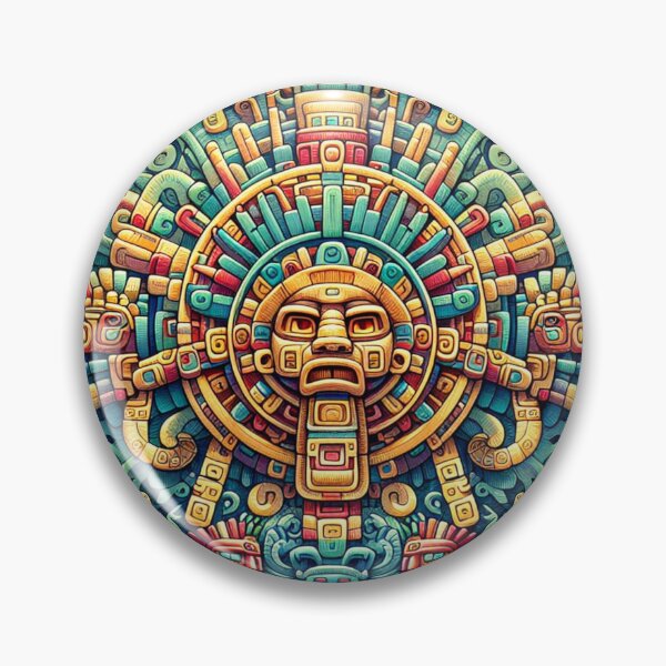 Item preview, seamless pattern ancient maya tribe designed and sold by rizaldz.