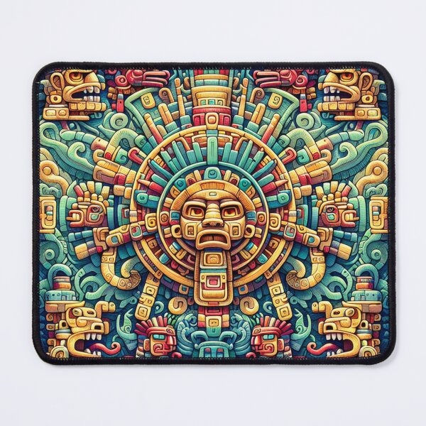 Item preview, seamless pattern ancient maya tribe designed and sold by rizaldz.
