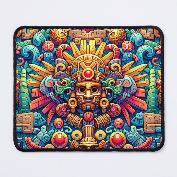 Item preview, seamless pattern ancient maya tribe designed and sold by rizaldz.