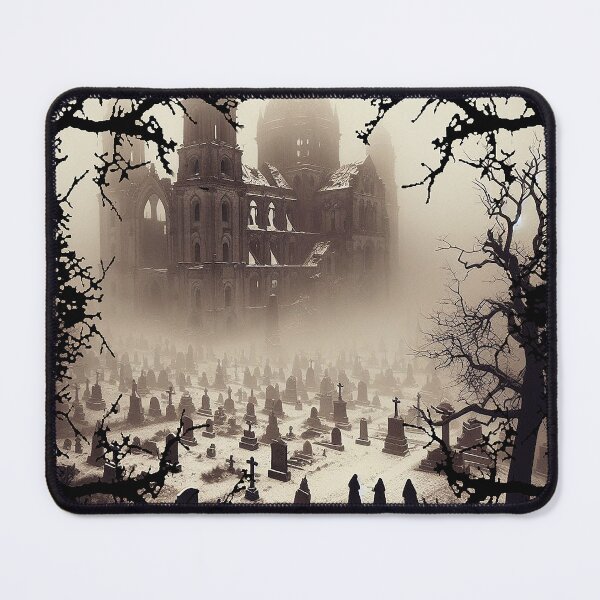 Item preview, nuns in the cemetery designed and sold by Foxlindesigns.